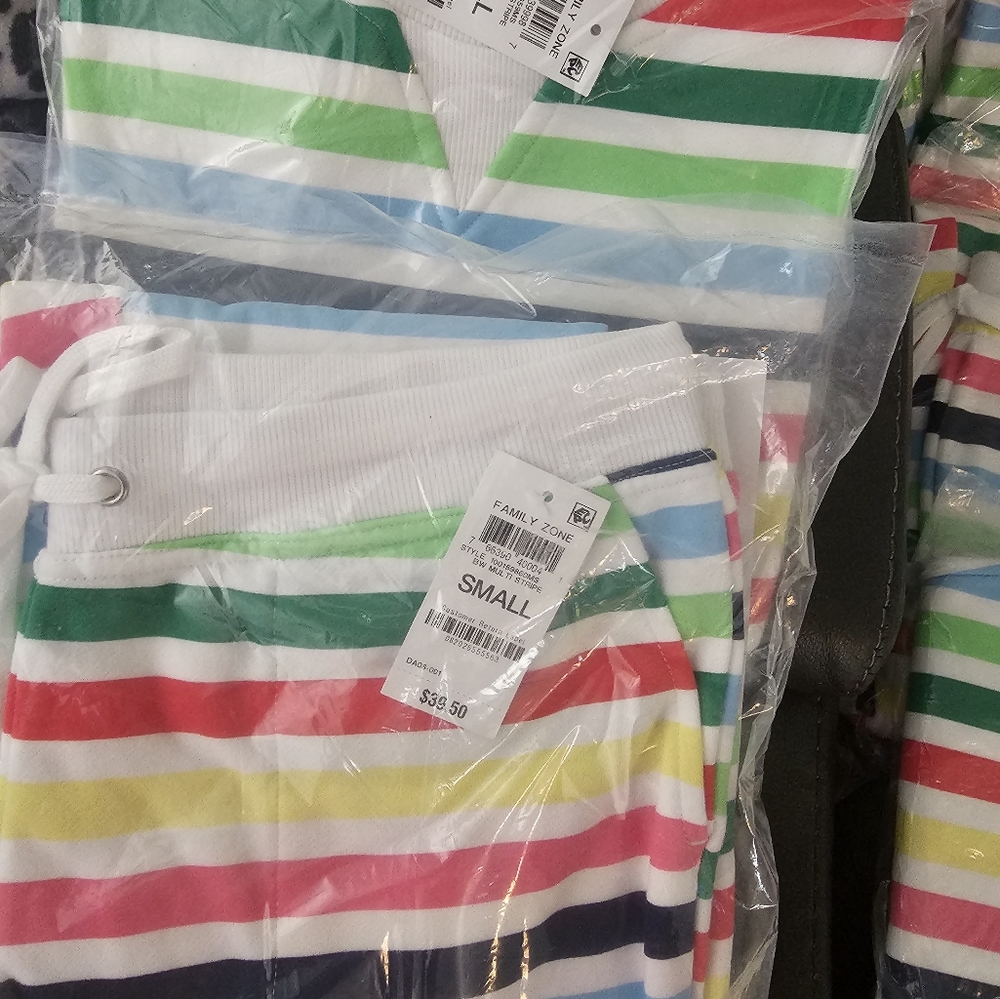 Pajamas top and bottom